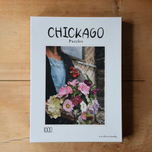 Tierpuzzle Huhn „Blumenhuhn” 1.000 Teile